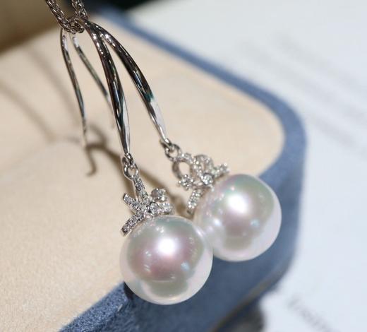 10-11mm澳白耳环 商品图1