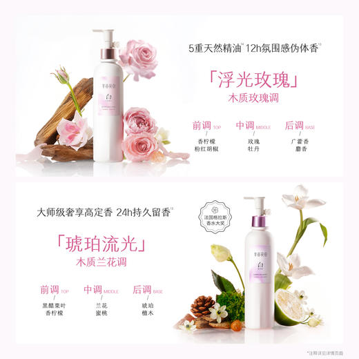 【官方直营】【美白保湿】【老客内购专属】热巴同款半亩花田养白瓶烟酰胺美白身体乳 保湿滋润润肤乳官方正品 商品图4