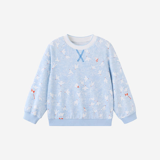 【商场同款】英氏童装男童上衣春秋休闲衣服儿童长袖卫衣百搭新款 商品图4