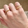 【黄龙玉髓戒指】敦煌福泽小众马料玉髓男女款素圈戒指一口糖玛瑙玉石尾戒配饰 商品缩略图8