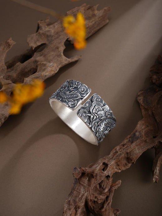 子佩集S999手工银【龙翔九霄】手镯【ZYG023】原创设计2602 商品图3