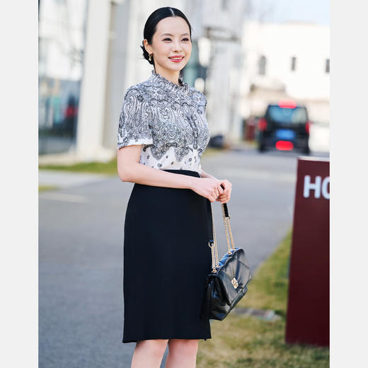 皮尔卡丹女装半身裙P52023S5008B0 商品图1