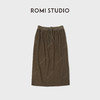 ROMI STUDIO"简约优雅"羊毛混纺舒适抽绳直筒半身裙 RWCAXU5646 商品缩略图0