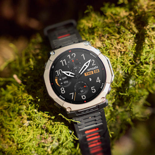 华米 T-Rex Ultra 2 专业户外旗舰运动手表 51mm 1.5英寸AMOLED屏幕 3000尼特峰值亮度 六星双频定位 180+运动模式 全面的户外探险功能 限时晒单返 50 元 商品图6