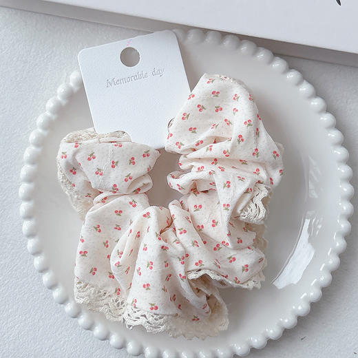 ZY蕾丝边清新大肠圈发圈-纪念日百货门店同款169246735 商品图2