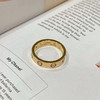 卡地亚 love 单钻 窄版 玫瑰金 18k 戒指 商品缩略图5