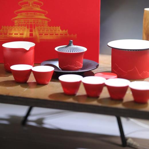 【春节不打烊】【总台文创】大春晚季·骐骥团圆组合茶具，六百年东方气象，浓缩于茶桌上的 “东方美学纪念碑” 商品图11