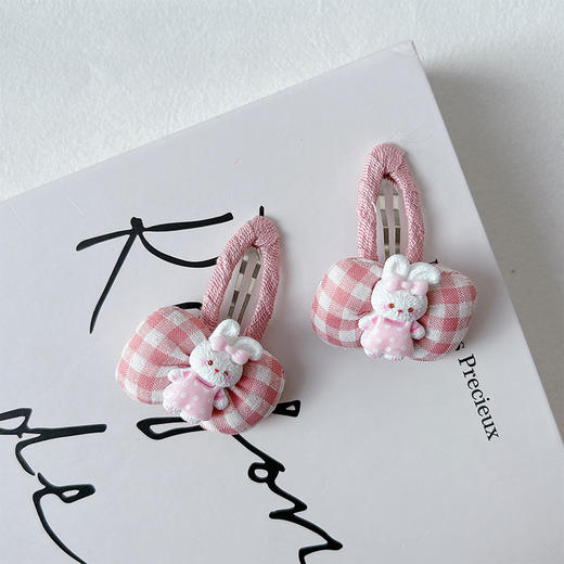 蝴蝶结充棉发夹对夹-纪念日百货门店同款169256600 商品图3