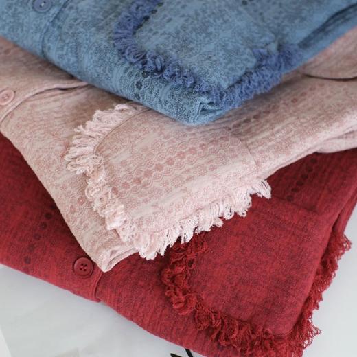 LANSHU岚束·南法假日流苏家居服 ｜ 100%棉纱，松软贵气，宅家也很美！免穿bra【3-7天发货】 商品图5