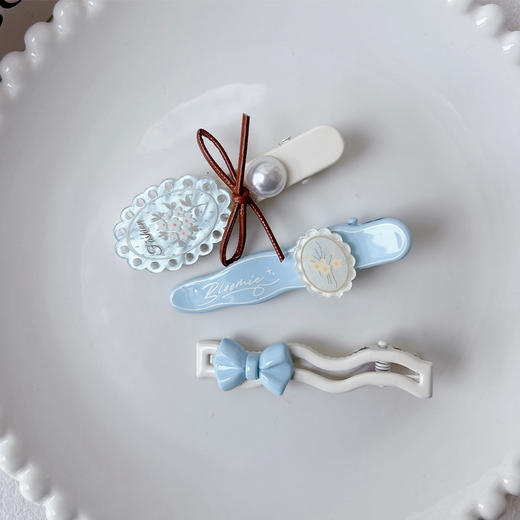 ZY南法碎花组合夹-纪念日百货门店同款169248853 商品图4