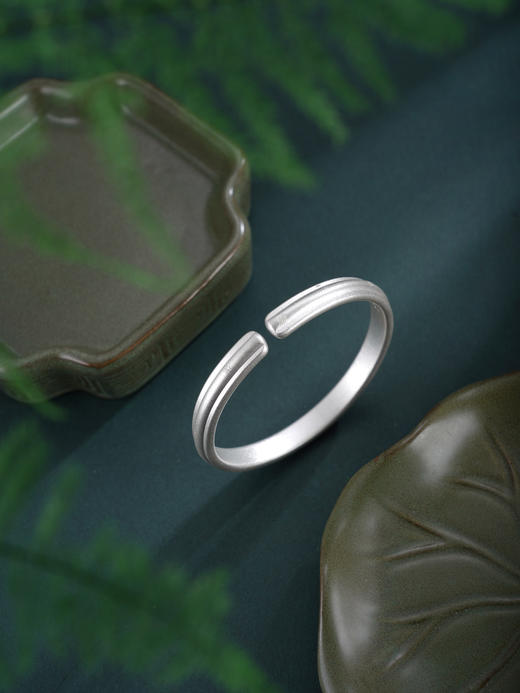 子佩集S999手工银【雪霁星痕】手镯【55035156】原创设计 商品图4