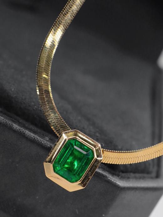 1.22ct刻面祖母绿吊坠 商品图0