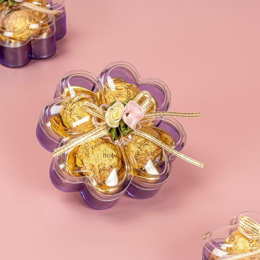 【粉丝专属❗️可爱花瓣形巧克力礼盒】香港怡可缘精装「可爱花瓣形巧克力」送老师同学情人节日婚庆伴手礼盒L-d 商品图1