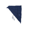 INSULAiRE 岛民 Tanka Bandanna 棉麻混纺格子丝巾 商品缩略图1