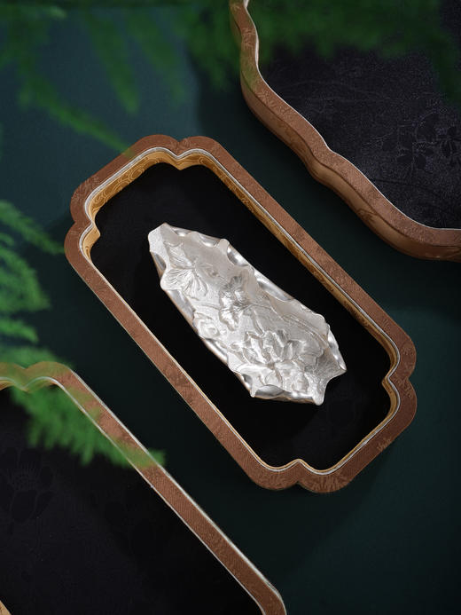 子佩集S999手工银【莲开盛世】摆件【ZYG010】原创设计2602 商品图4