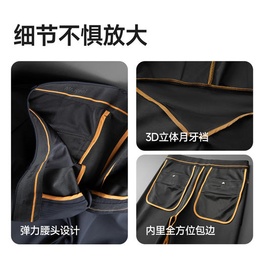 【DDP】大依优型大码男装春季商务西裤高弹力高腰直筒西装长裤340斤可穿 商品图3