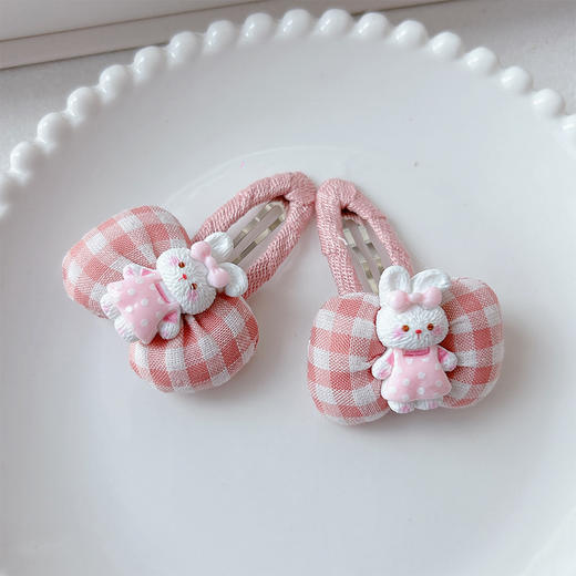 蝴蝶结充棉发夹对夹-纪念日百货门店同款169256600 商品图4