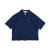 INSULAiRE 岛民 Shirt 棉麻混纺格子短袖衬衫 商品缩略图0