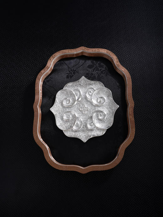 子佩集S999手工银【莲莲如意】摆件【ZYG019】原创设计2602 商品图3