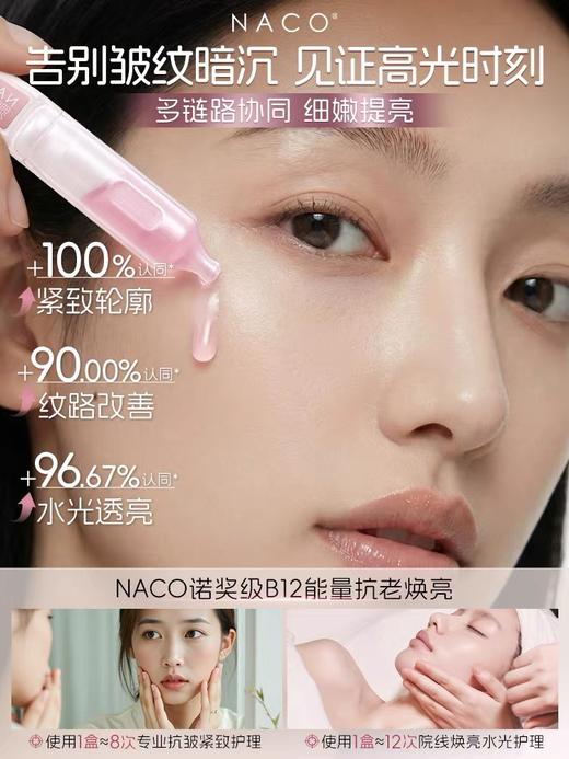 【老客专属福利】NACO维他命B12水光复原精华液1.2ml*30支/盒 #舒缓/修护/保湿/抗皱/紧致小粉棒 商品图6
