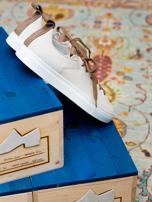 Stefano Bemer Kudu 皮小白鞋 商品图4