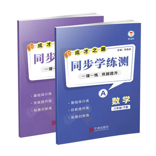 同步学练测 数学 八年级下册 成才之路 商品图1