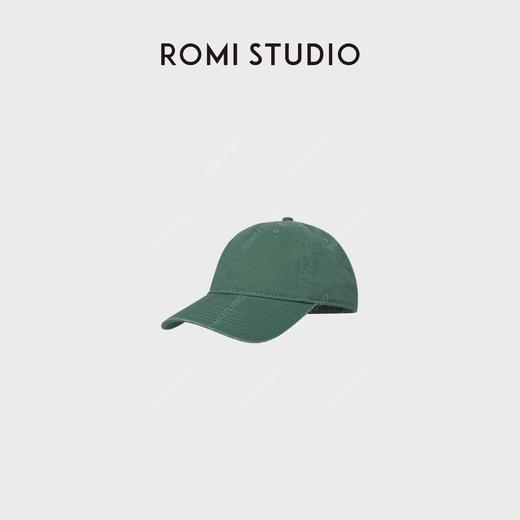 ROMI STUDIO“简约复古”全棉水洗软顶弯檐头包脸棒球帽 RWCLP07327 商品图1