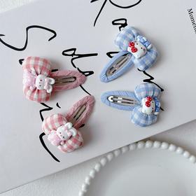 蝴蝶结充棉发夹对夹-纪念日百货门店同款169256600