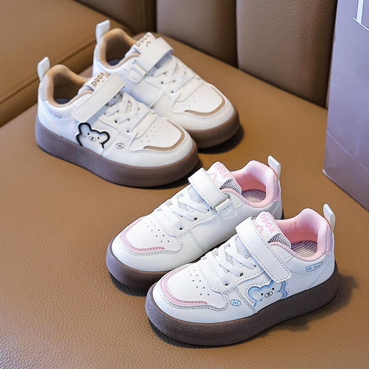 【小黄鸭】2026儿童板鞋多巴胺春季板鞋新款女童鞋子软底运动鞋男宝休闲鞋26-37 商品图12