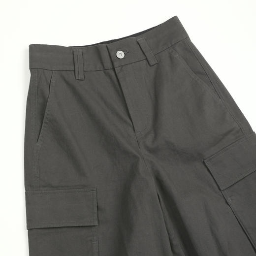 ROMI STUDIO“时髦百搭”棉质多口袋抽绳脚口直筒工装裤 RWCAX85171 商品图2