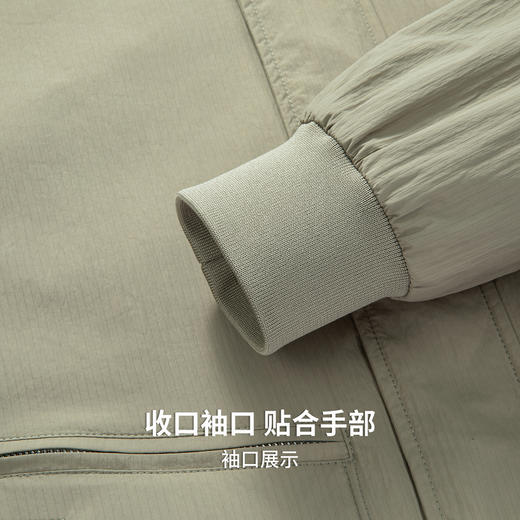 【易打理】圣得西轻便夹克2026新款春季棒球领纯色商务男士外套 商品图9