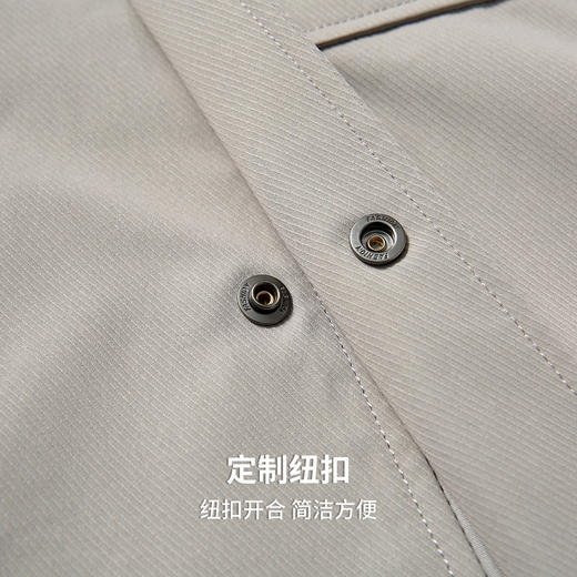 【斜纹肌理】圣得西时尚工装翻领夹克外套男2026新款春季商务上衣 商品图8