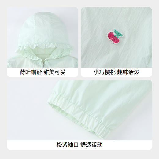 【实体店同款】女童连帽外套春季新款安奈儿童装XG615078 商品图4