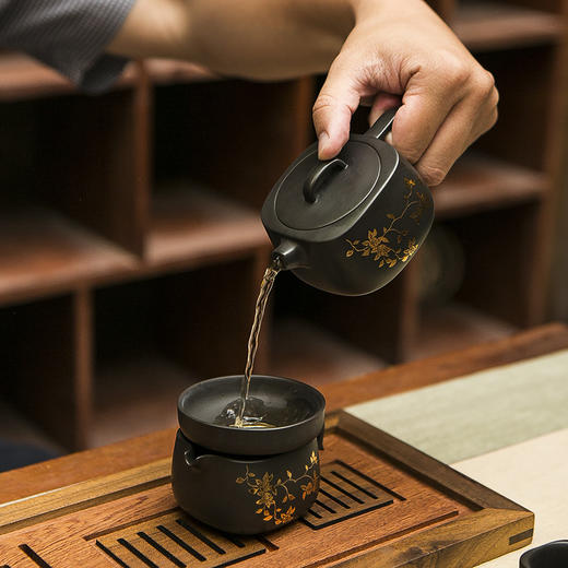 古时候 小双系列-花开富贵·茶具套装 商品图3