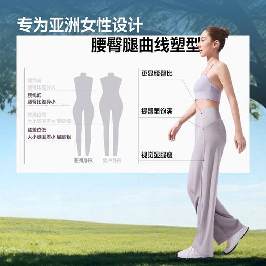 蕉下女士高弹轻塑阔腿裤HE010 商品图4