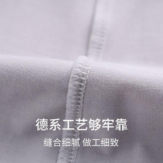 【50S椰油莫代尔系列】SCHIESSER德国舒雅男士圆领短袖短裤套装（莫代尔+粘纤）35/22929H 商品图7