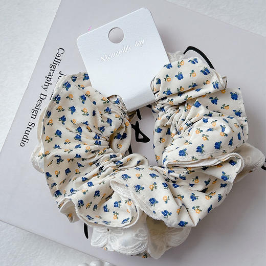 【积分兑】ZY蕾丝小蛮腰双层发圈发圈-纪念日百货门店同款169246719 商品图0