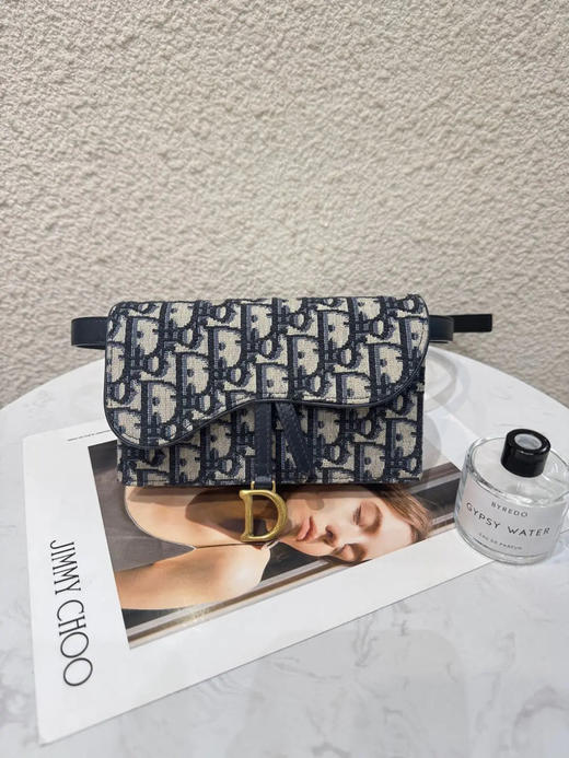 DIOR 老花 马鞍 woc 腰包 商品图0