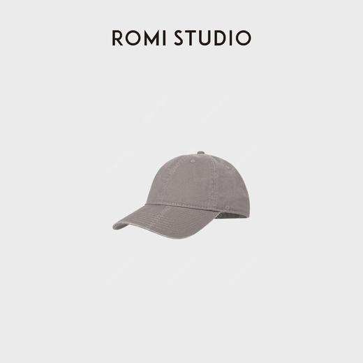 ROMI STUDIO“简约复古”全棉水洗软顶弯檐头包脸棒球帽 RWCLP07327 商品图7