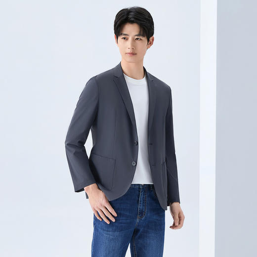 【轻薄/抗UV50+】柒牌男士休闲单西2026春季新款男装西服外套130C70190 商品图1