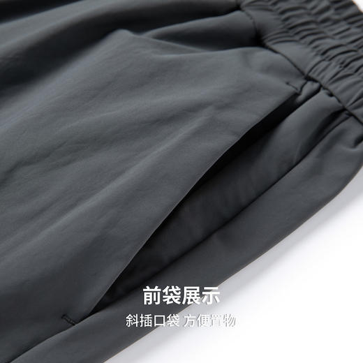 【防紫外线&抑菌&凉感】圣得西休闲裤男2026年春季防水防污直筒裤 商品图7