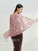 万事利新品桑蚕丝真丝丝巾仿刺绣苏锦长巾披肩女繁花集 商品缩略图0