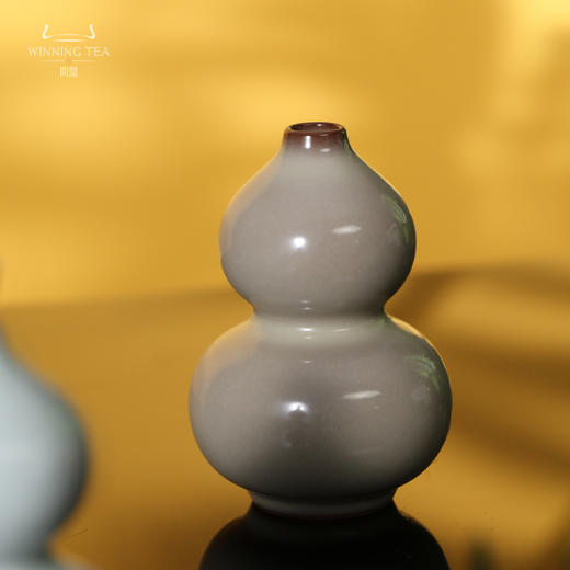 问鼎哥窑葫芦瓶（小） 商品图3