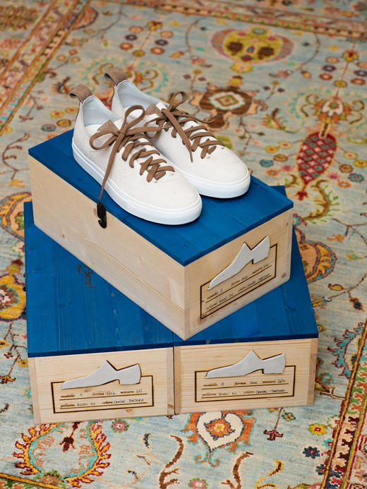 Stefano Bemer Kudu 皮小白鞋 商品图0