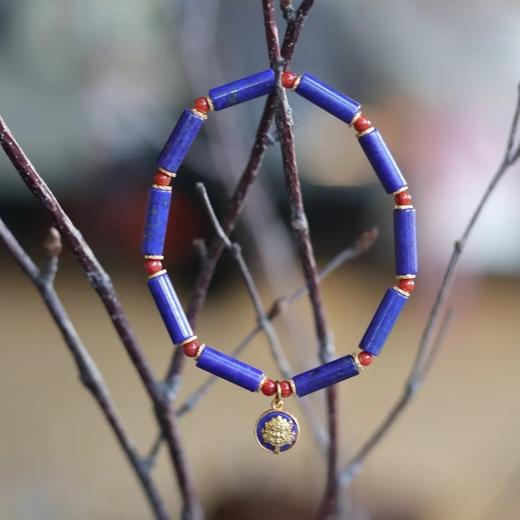 寻山隐青金石饰品系列，夜幕星光凝成珠，幽远静谧，绝美无双（预售2月26日发货）【G】 商品图10