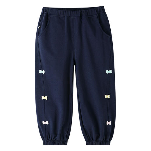 【实体店同款】女童全腰针织长裤夏季新款安奈儿童装XG626077 商品图7