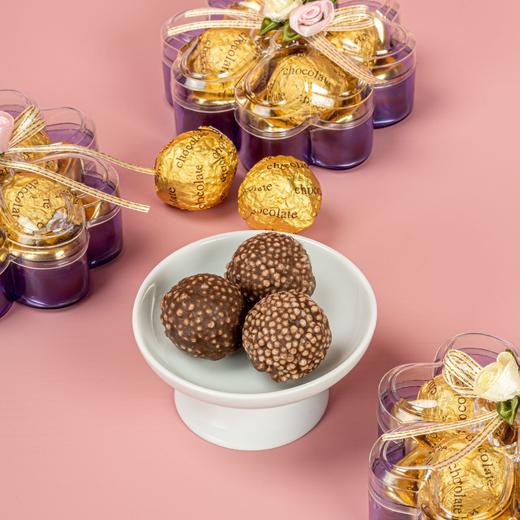 【粉丝专属❗️可爱花瓣形巧克力礼盒】香港怡可缘精装「可爱花瓣形巧克力」送老师同学情人节日婚庆伴手礼盒L-d 商品图2