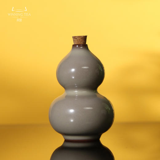 问鼎哥窑葫芦瓶（小） 商品图1