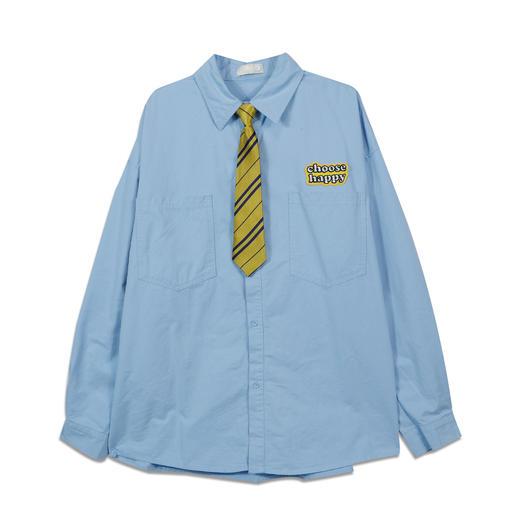 简约亮色小标衬衫-纪念日百货门店同款169650543 商品图4