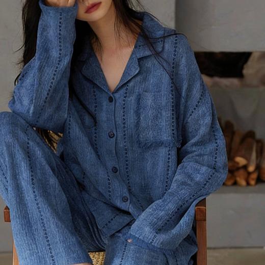 LANSHU岚束·南法假日流苏家居服 ｜ 100%棉纱，松软贵气，宅家也很美！免穿bra【3-7天发货】 商品图2